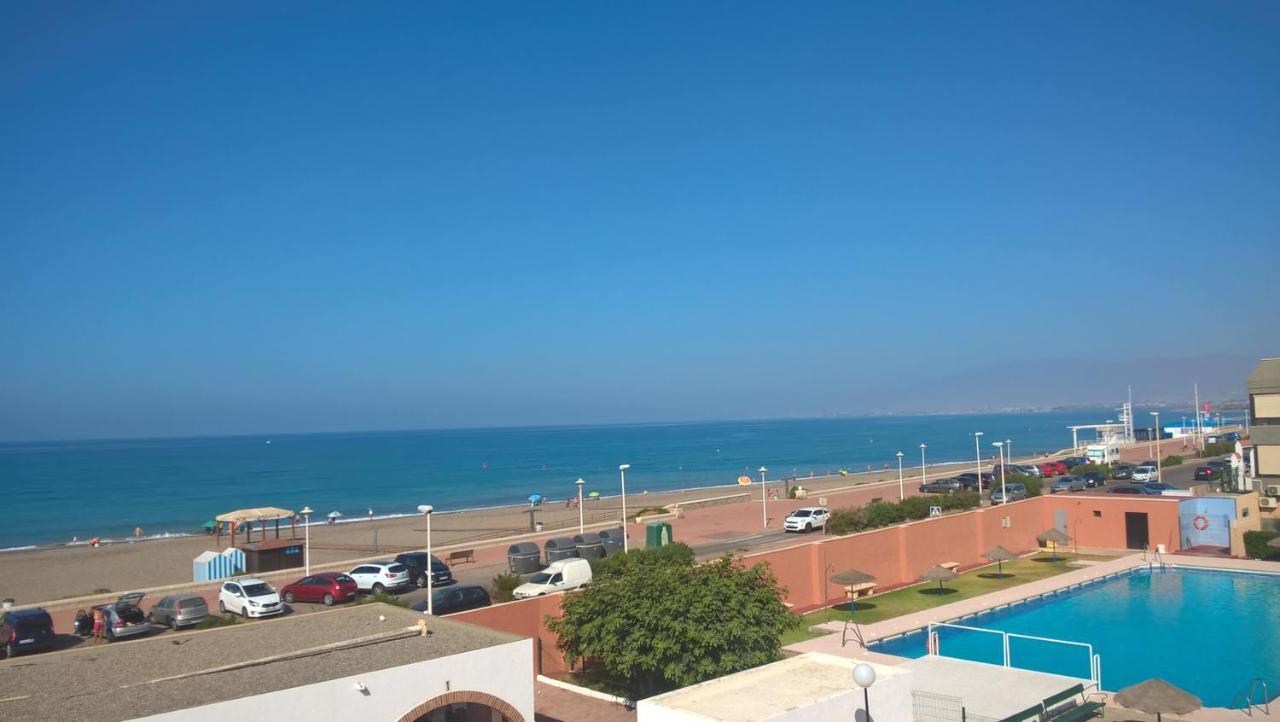 Primera Linea, Magnificas Vistas Al Mar Y A La Playa Retamar  Exterior foto
